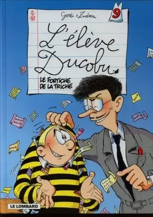 Couverture de l'album L'Élève Ducobu Tome 9 Le fortiche de la triche
