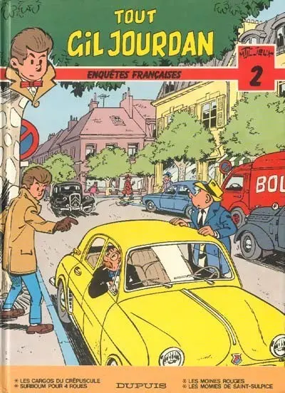Couverture de l'album Gil Jourdan Tout Gil Jourdan Tome 2 Enquêtes françaises