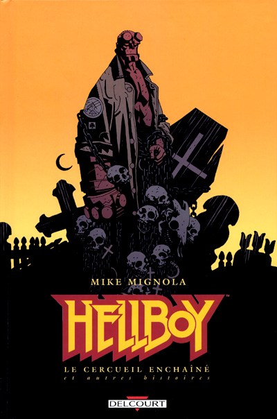Couverture de l'album Hellboy Tome 3 Le Cercueil enchaîné