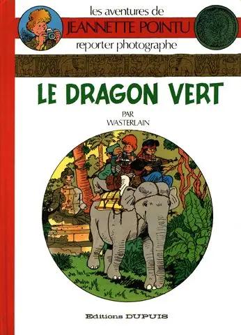 Couverture de l'album Jeannette Pointu Tome 3 Le dragon vert