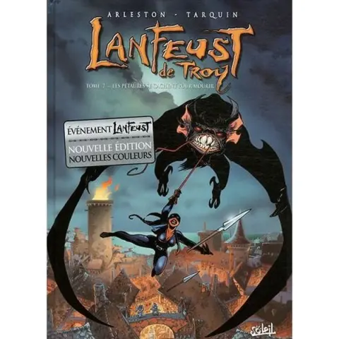 Couverture de l'album Lanfeust de Troy Tome 7 Les pétaures se cachent pour mourir