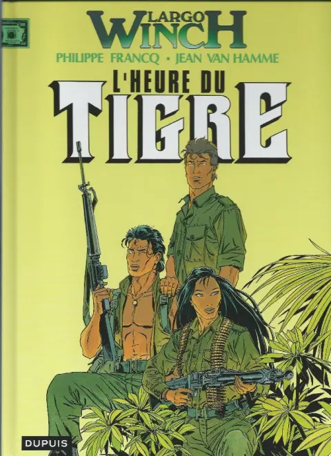 Couverture de l'album Largo Winch Tome 8 L'heure du Tigre