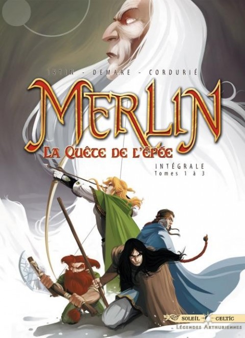 Couverture de l'album Merlin - La quête de l'épée Intégrale Tomes 1 à 3