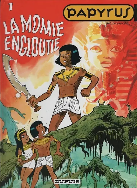 Couverture de l'album Papyrus Tome 1 La momie engloutie