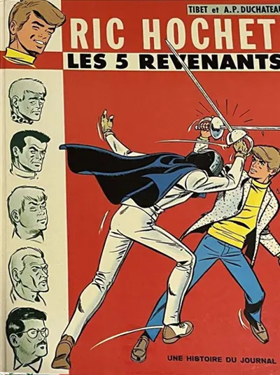 Ric Hochet Tome 10 Les 5 revenants