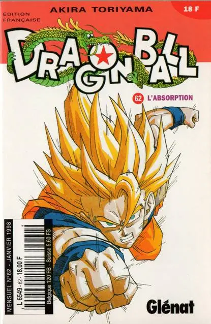 Dragon Ball Tome 62 L'absorption