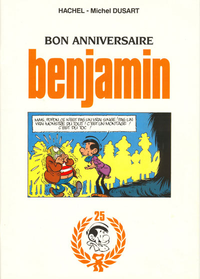 Couverture de l'album Benjamin Tome 5 Bon anniversaire Benjamin