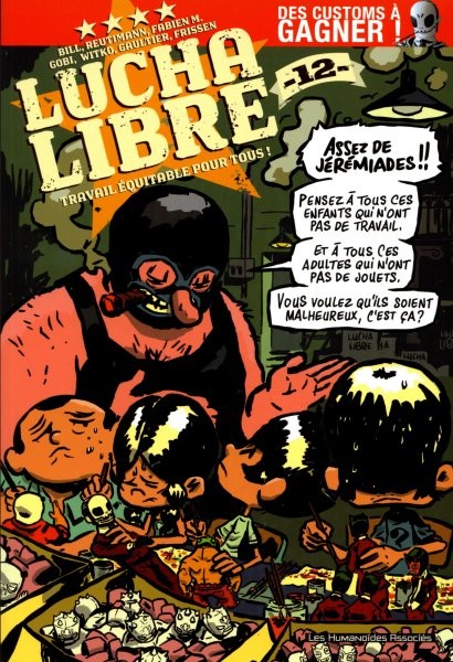 Couverture de l'album Lucha Libre Tome 12 Travail équitable pour tous !