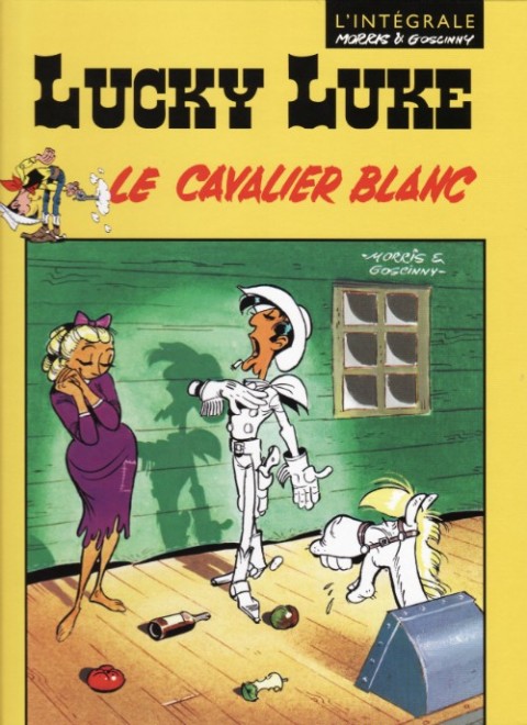 Couverture de l'album Lucky Luke Tome 14 Le cavalier blanc