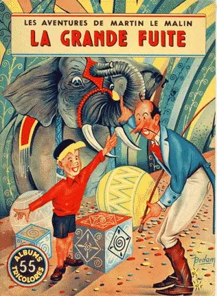 Martin le Malin Album Tricolore Tome 55 La grande fuite