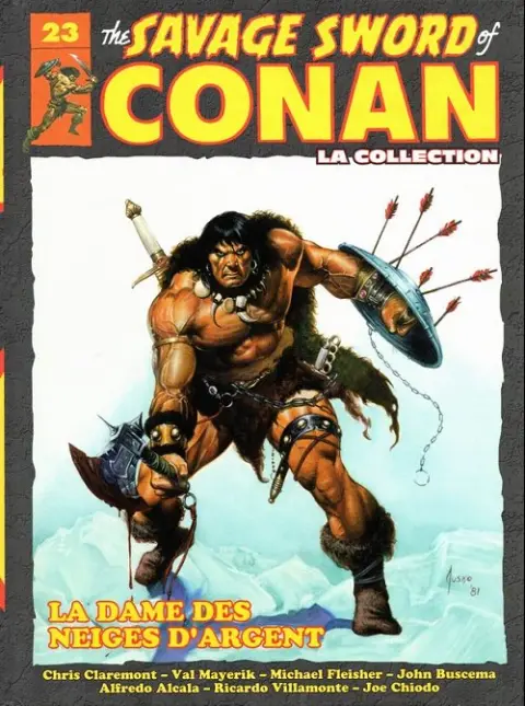 The Savage Sword of Conan - La Collection Tome 23 La dame des neiges d'argent