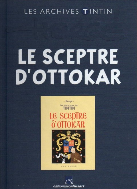 Couverture de l'album Les archives Tintin Tome 42 Le Sceptre d'Ottokar