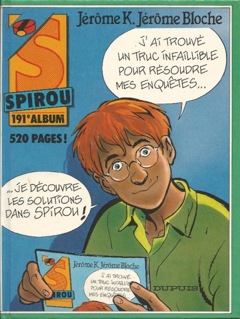 Couverture de l'album Le journal de Spirou Album 191