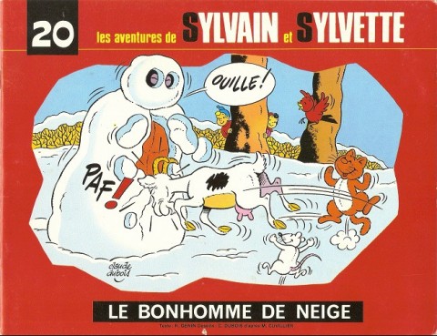 Couverture de l'album Sylvain et Sylvette Tome 20 Le bonhomme de neige