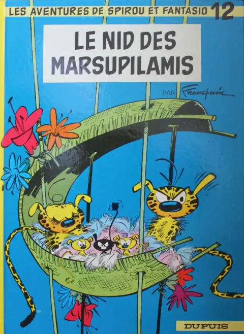 Couverture de l'album Spirou et Fantasio Tome 12 Le nid des Marsupilamis