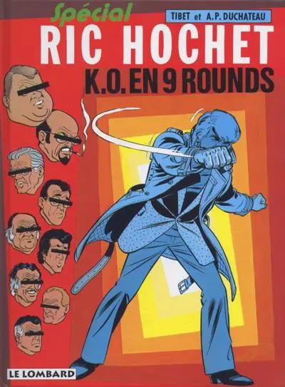 Couverture de l'album Ric Hochet Tome 31 K.O. en 9 rounds