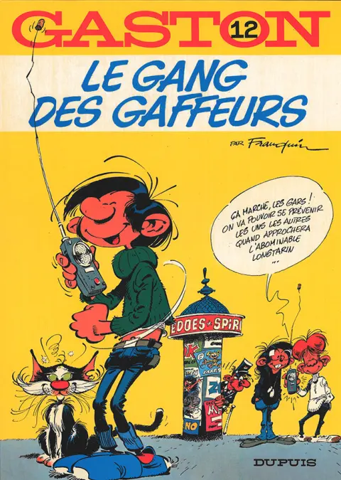 Couverture de l'album Gaston Tome 12 Le gang des gaffeurs