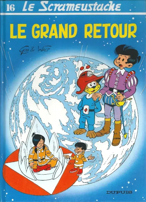 Couverture de l'album Le Scrameustache Tome 16 Le grand retour