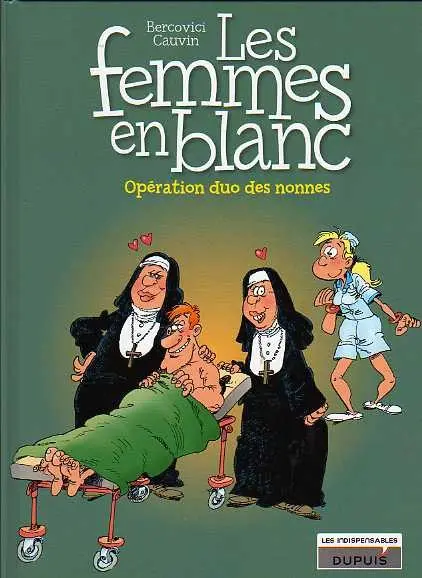 Couverture de l'album Les Femmes en Blanc Tome 18 Opération duo des nonnes