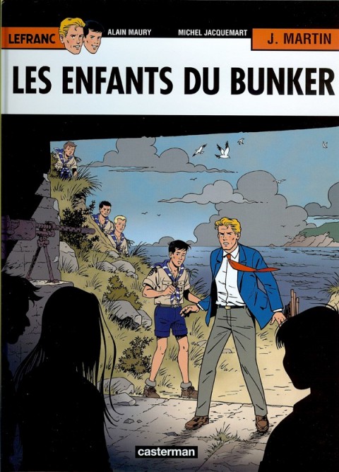 Couverture de l'album Lefranc Tome 22 Les enfants du bunker