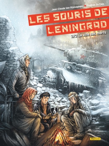 Couverture de l'album Les souris de Leningrad Tome 2 La ville des morts