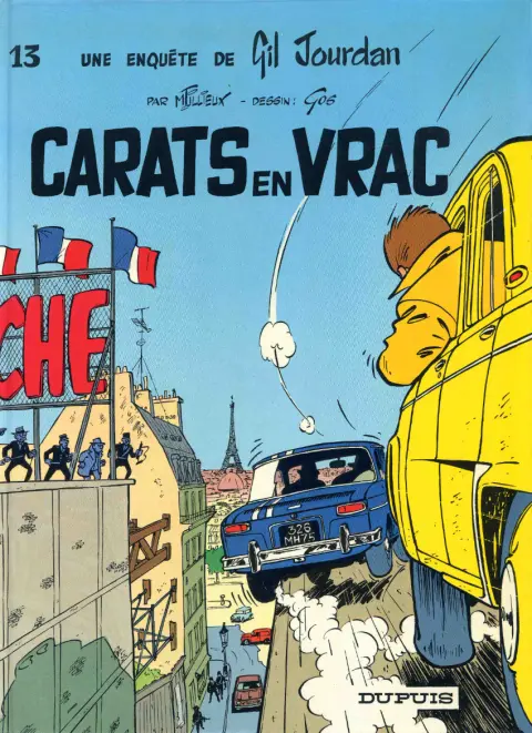 Couverture de l'album Gil Jourdan Tome 13 Carats en vrac