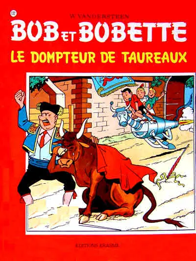 Couverture de l'album Bob et Bobette Tome 132 Le dompteur de taureaux