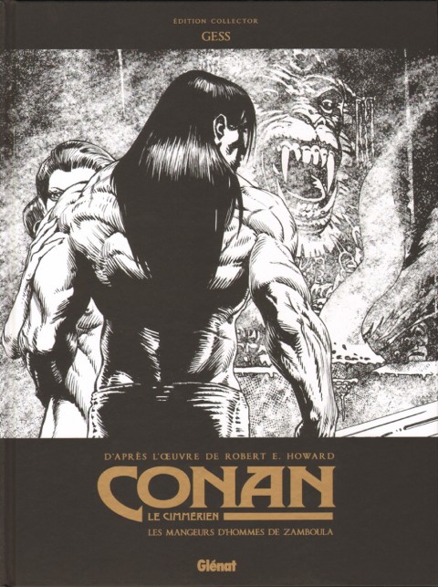 Couverture de l'album Conan le Cimmérien Tome 9 Les mangeurs d'hommes de Zamboula