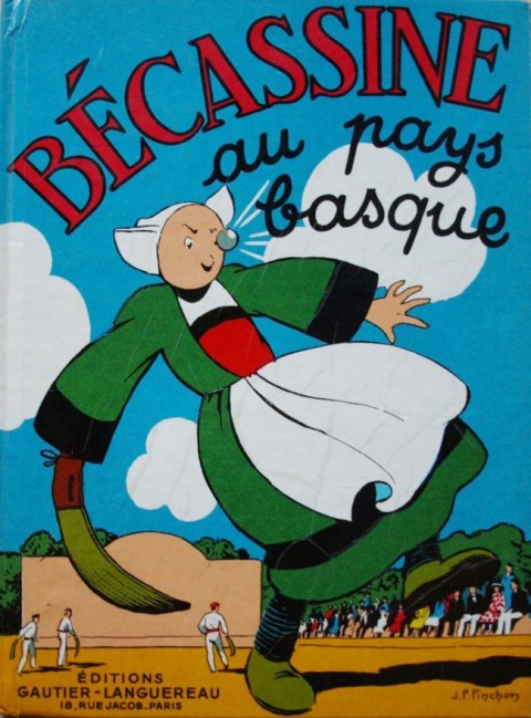Couverture de l'album Bécassine Tome 12 Bécassine au Pays Basque