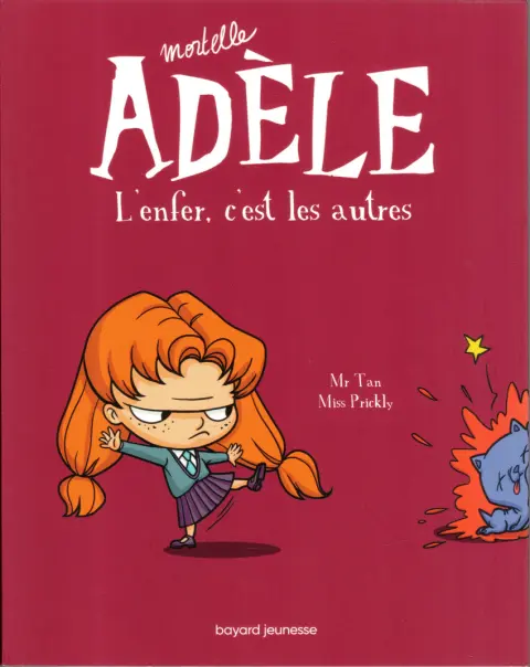 Couverture de l'album Mortelle Adèle Tome 2 L'enfer c'est les autres