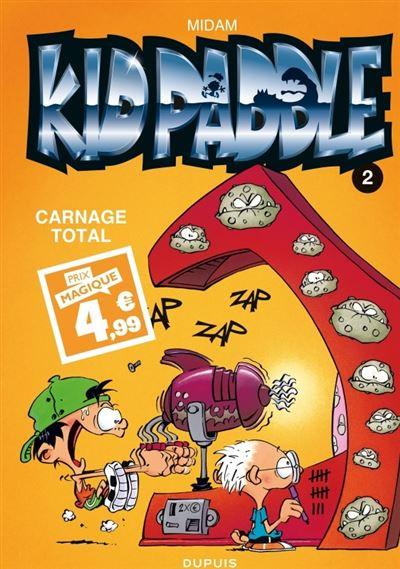 Couverture de l'album Kid Paddle Tome 2 Carnage Total