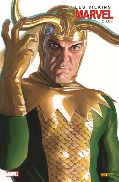 Couverture de l'album Les vilains Marvel 2 Loki