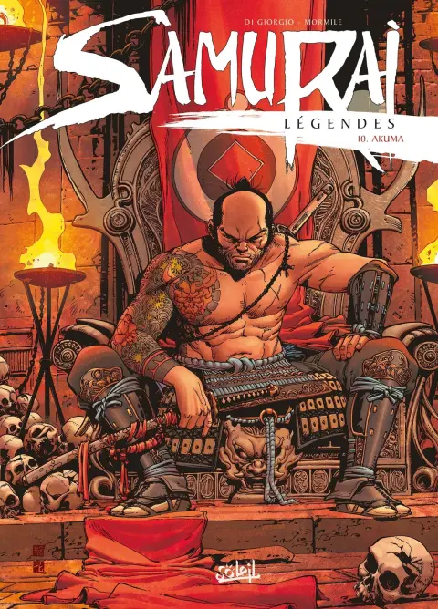 Samurai Légendes Tome 10 Akuma