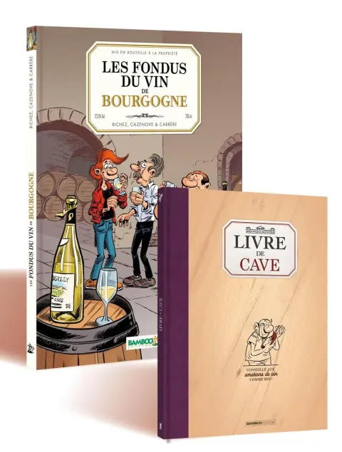 Couverture de l'album Les Fondus du vin Tome 1 Bourgogne