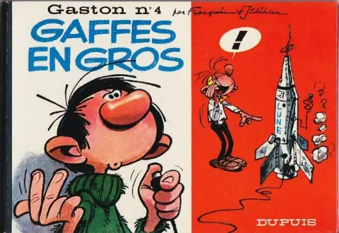 Gaston Tome 4 Gaffes en gros