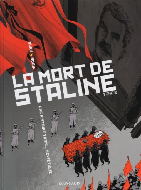 Couverture de l'album La Mort de Staline - Une histoire vraie... soviétique Tome 2 Funérailles