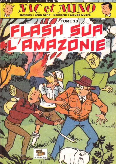 Nic et Mino Le Coffre à BD Tome 10 Flash sur l'Amazonie