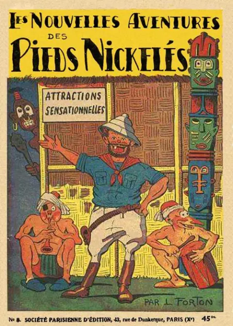 Les Pieds Nickelés Tome 8 Attractions sensationnelles