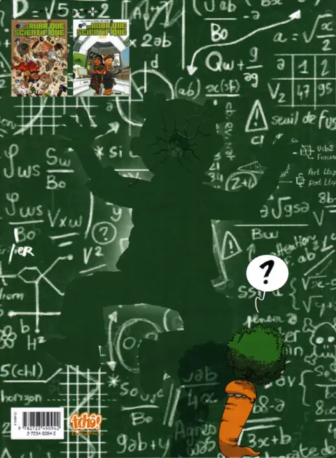 Verso de l'album La Rubrique scientifique Tome 3