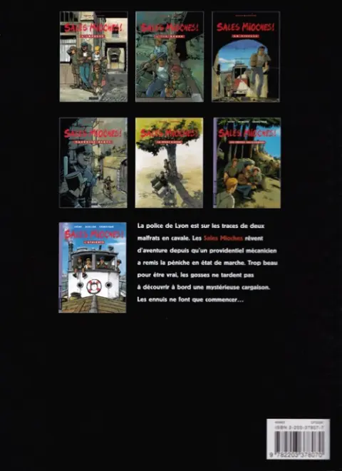 Verso de l'album Sales mioches ! Tome 7 L'atalante