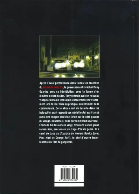 Verso de l'album Scarface