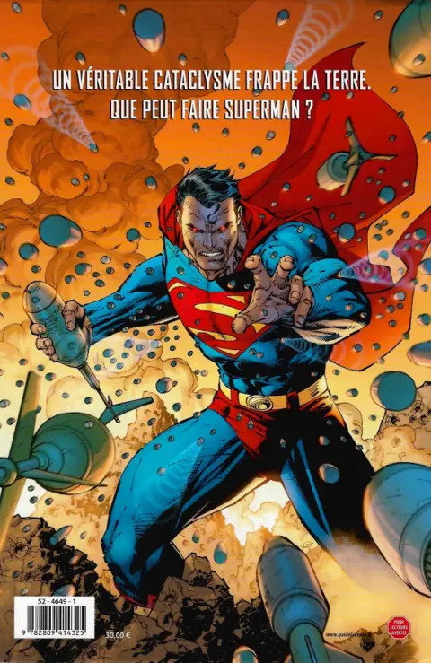 Verso de l'album Superman - Pour demain Pour demain