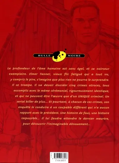 Verso de l'album Une folie très ordinaire Tome 3 Frazer Harding