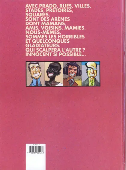 Verso de l'album Y'a plus de justice