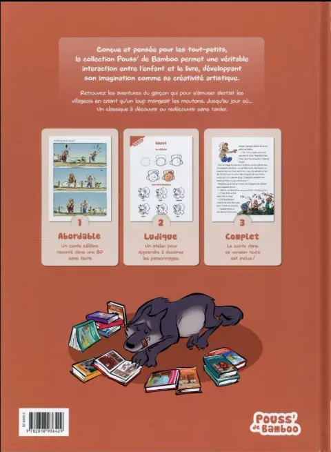 Verso de l'album Le Petit garçon qui criait au loup