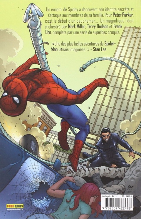 Verso de l'album Spider-Man - Le Dernier Combat Le Dernier Combat