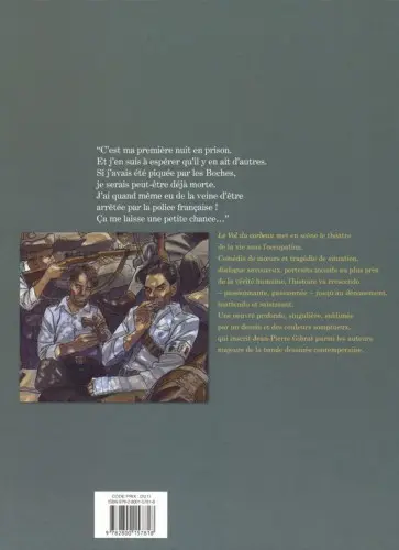Verso de l'album Le Vol du corbeau Édition Intégrale