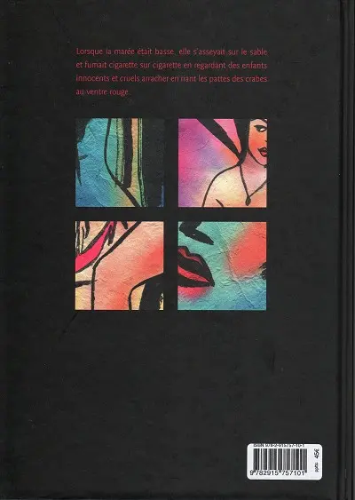 Verso de l'album Histoires d'elles