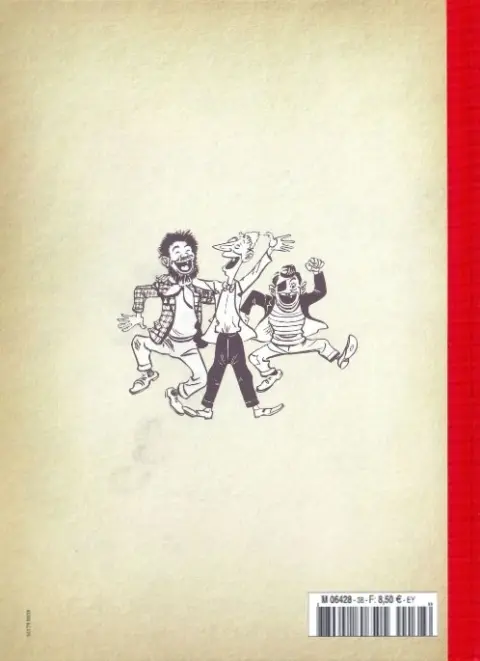 Verso de l'album Les Pieds Nickelés - La collection Tome 39 Les Pieds Nickelés en Périgord