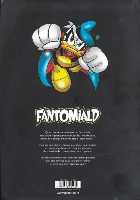 Verso de l'album Fantomiald Intégrale 1